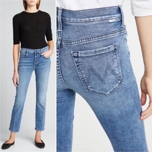 Mother Pixie Insider Ankle Jeans “Group Bathing”. Size 26.